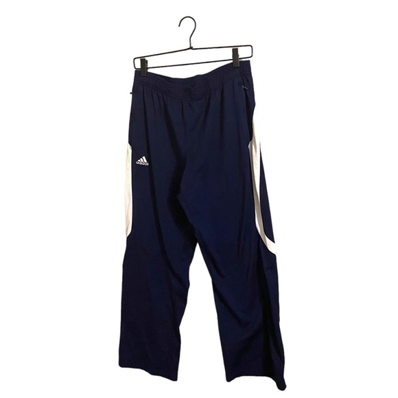 Adidas Climalite Navy Blue Athletic Track Pants Medium - Picture 1 of 7